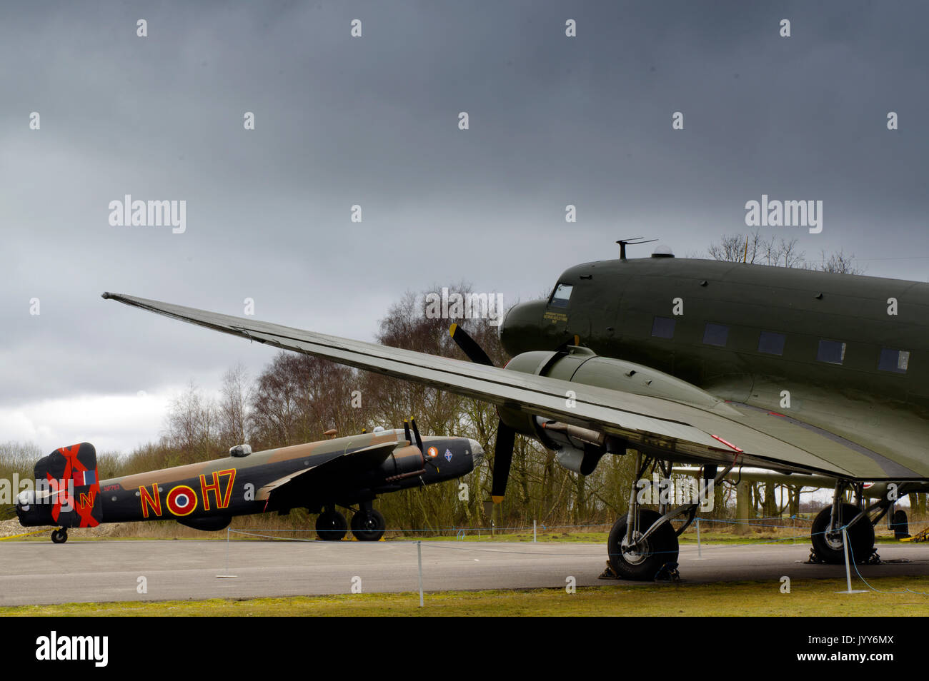Handley Page Halifax Banque D'Images