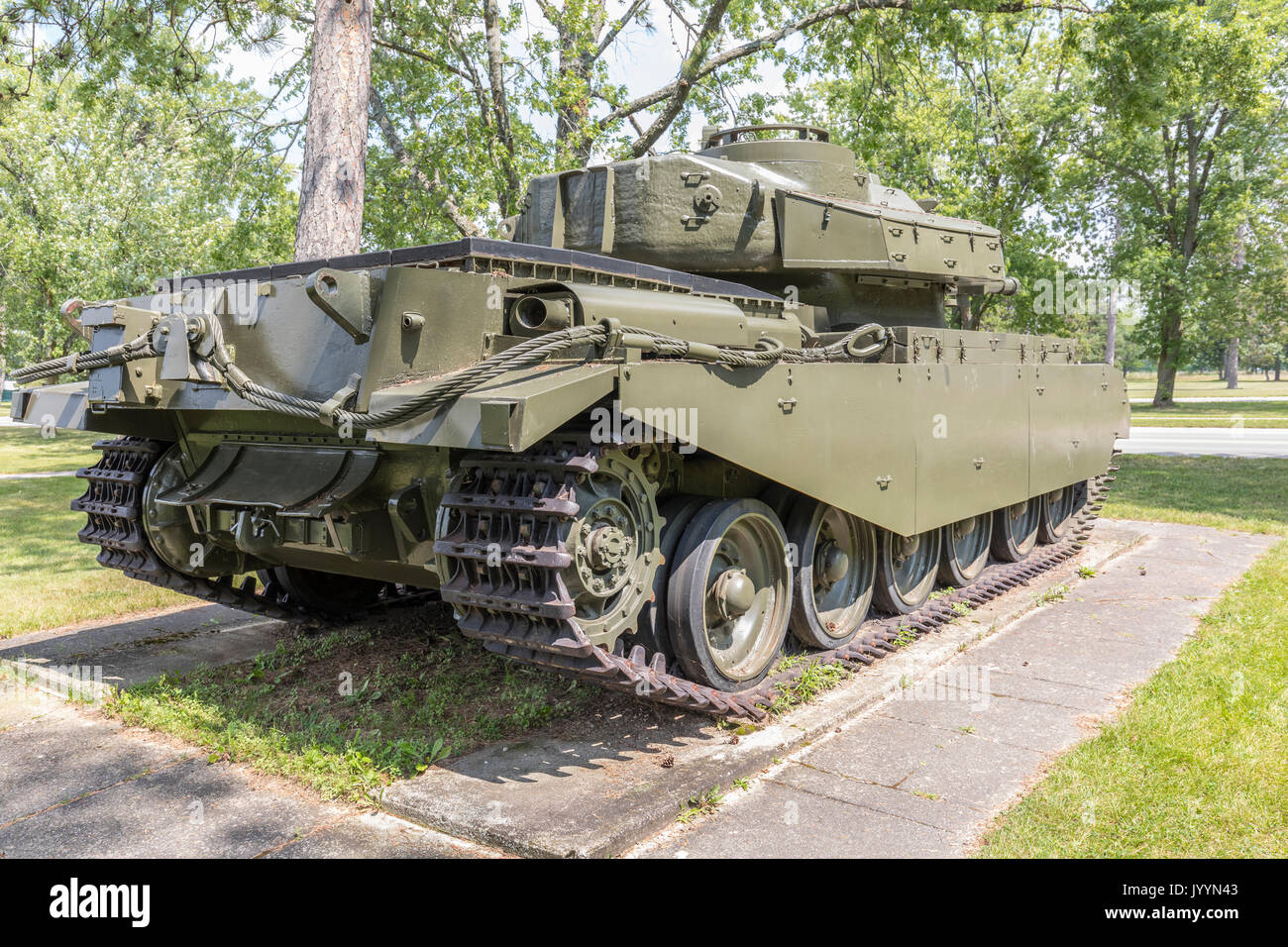La Centurion MK5 char de combat principal Banque D'Images
