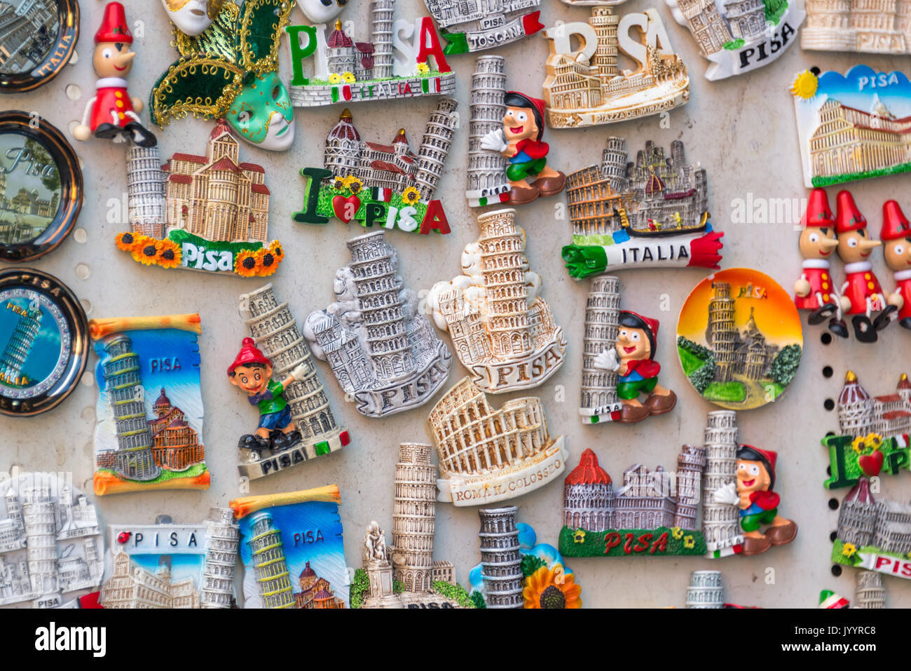 Magasin de souvenirs italien Banque d'image et photos Alamy