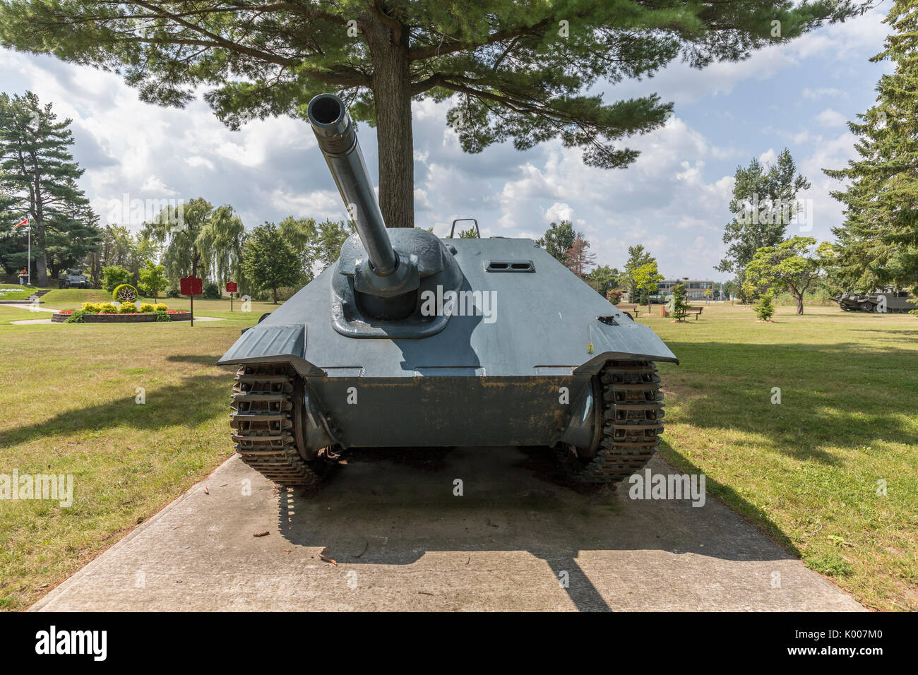 L'allemand Jagdpanzer 38(t) Banque D'Images
