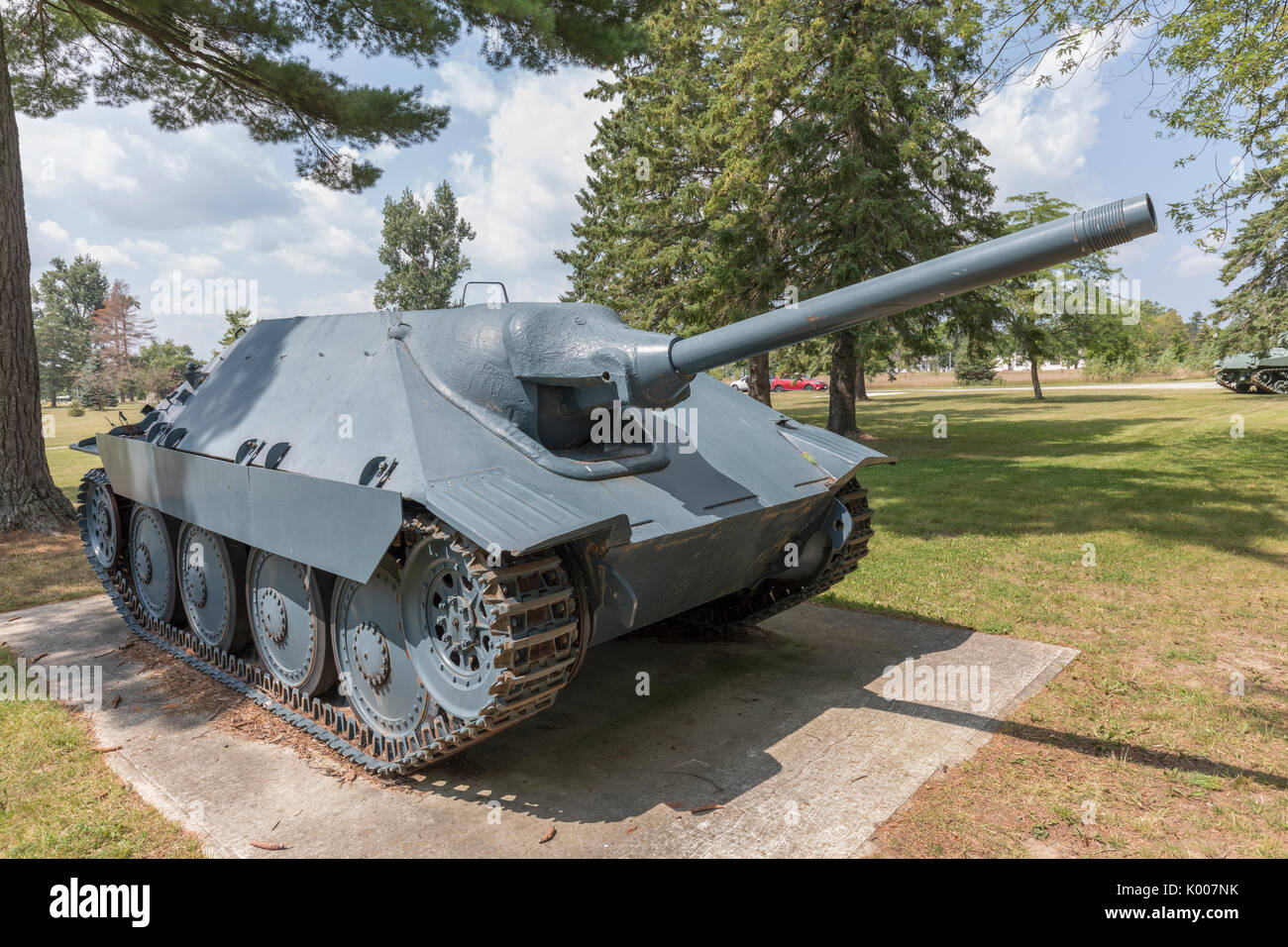 L'allemand Jagdpanzer 38(t) Banque D'Images