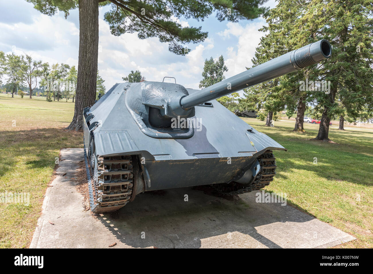 L'allemand Jagdpanzer 38(t) Banque D'Images