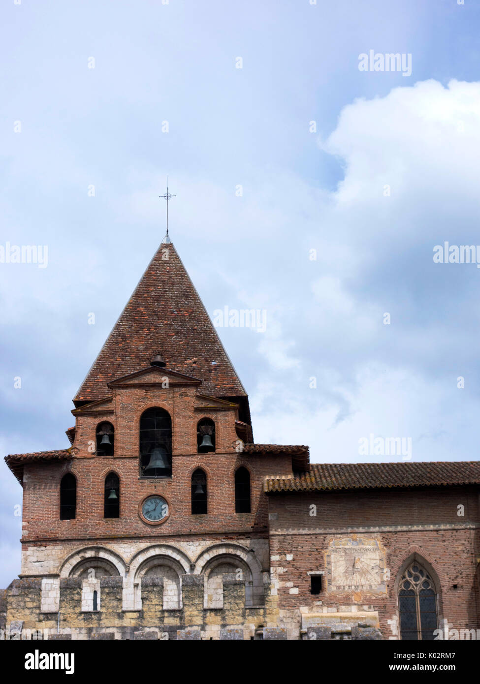 Abbaye Saint-Pierre de Moissac, Banque D'Images