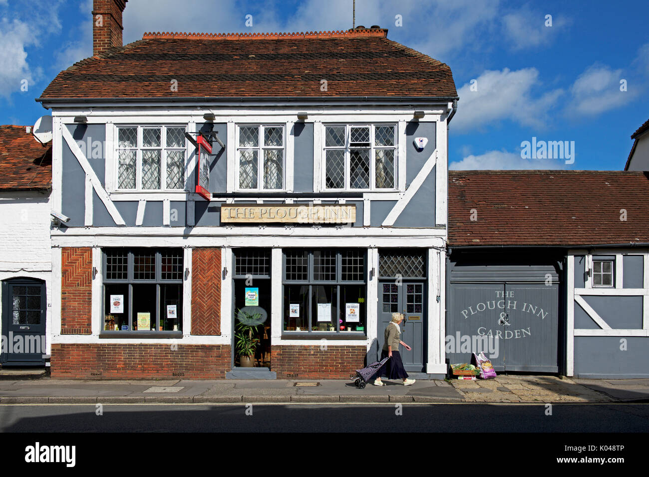 The Plough Inn, West Street, Farnham, Surrey, Angleterre, Royaume-Uni Banque D'Images