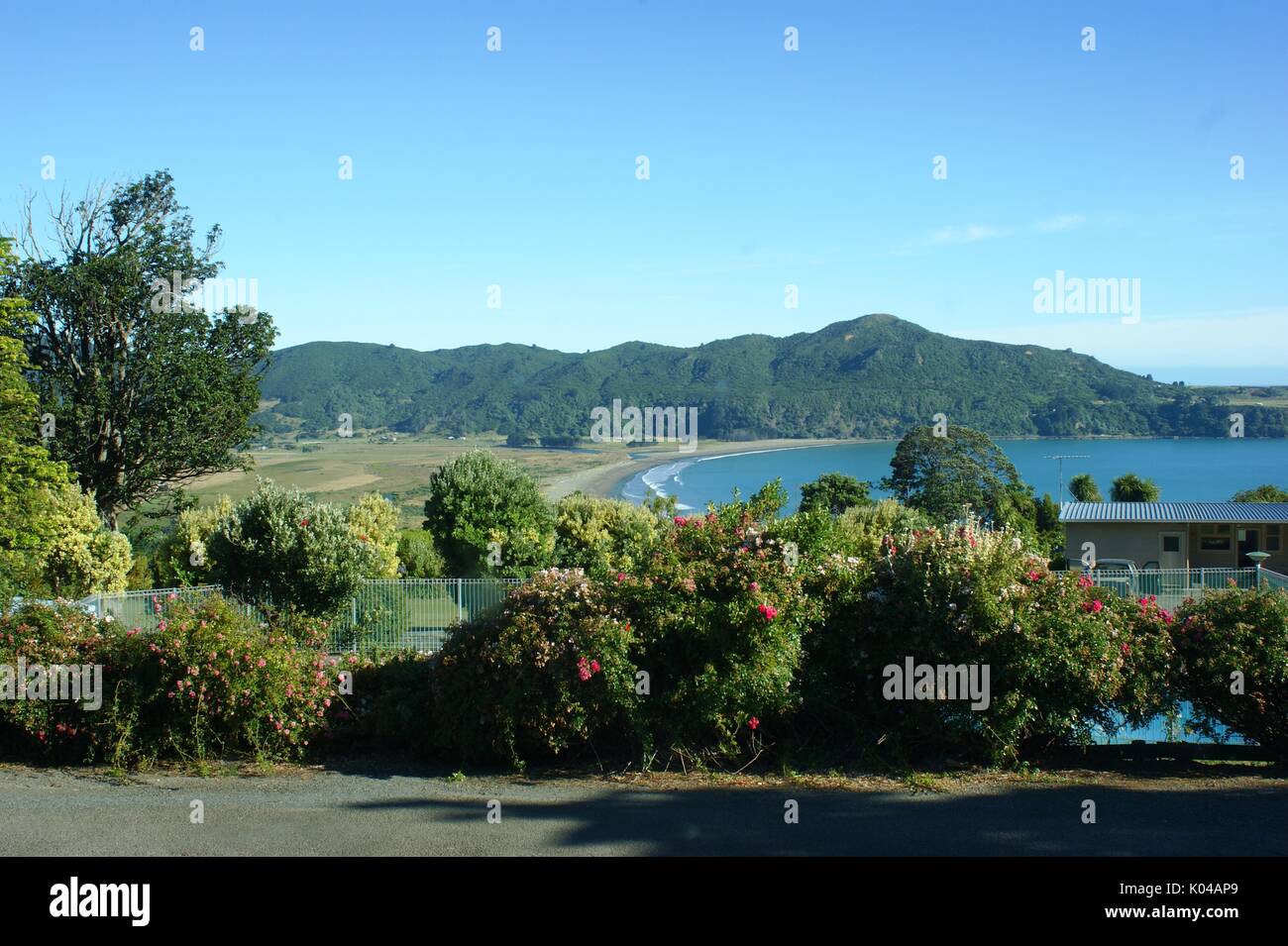 Hicks Bay, île du Nord, Nouvelle-Zélande Banque D'Images