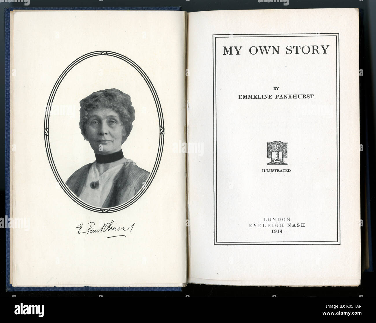 Emmeline Pankhurst, Ma propre histoire Banque D'Images