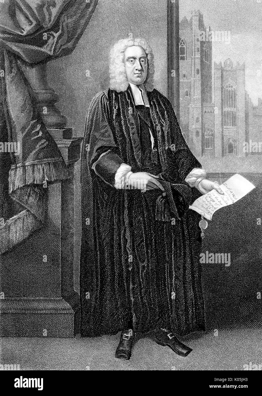 Jonathan Swift (Binden) Banque D'Images