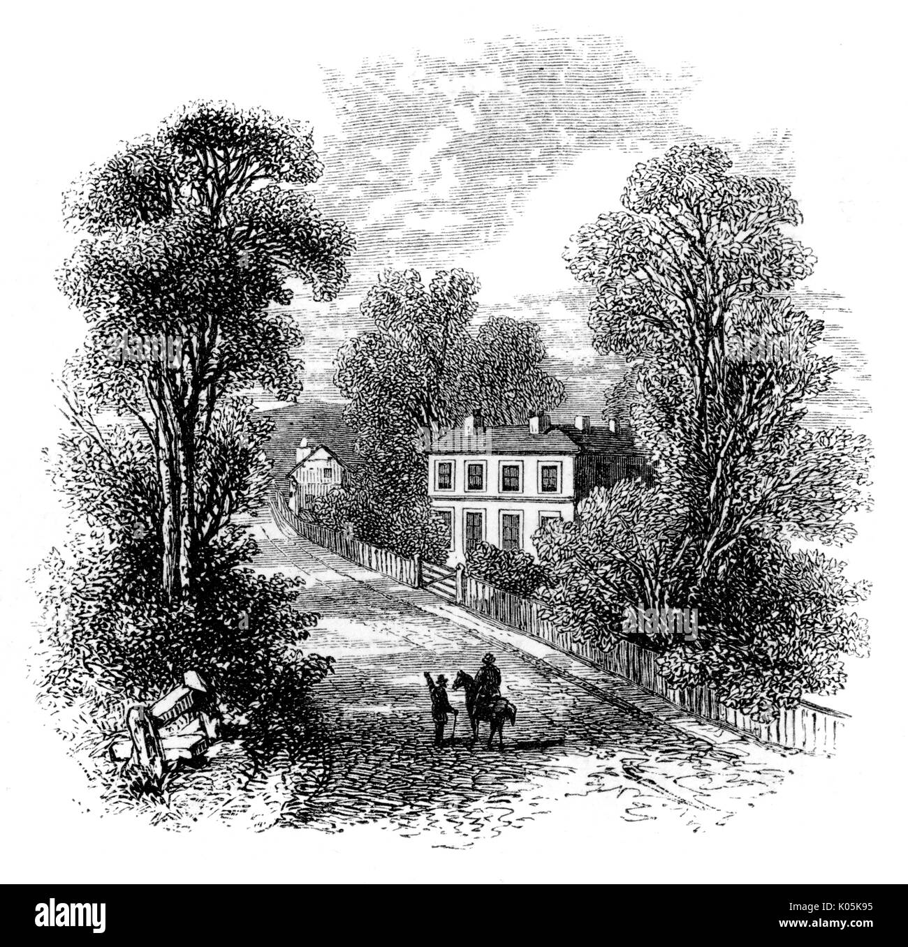 G Stephenson - Alton Gringe Banque D'Images