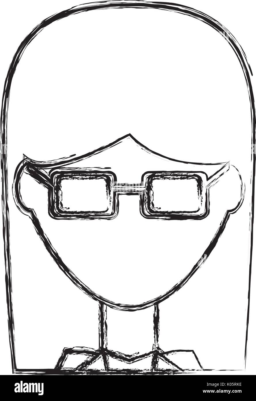 Profil de l'entreprise femme cartoon Illustration de Vecteur