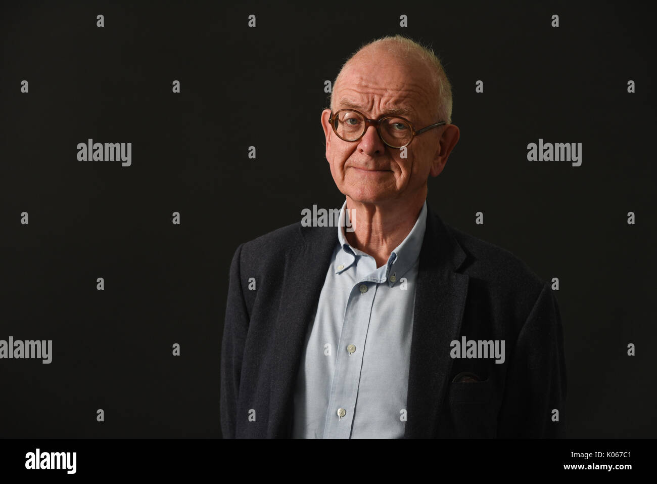 Du Livre d'Edimbourg, Ecosse, Royaume-Uni. Août 21, 2017. Edinburgh International Book Festival Lundi 21 août. Henry Thomas Marsh CEPB FRCS est un neurochirurgien britannique, et un pionnier de la neurochirurgie et les progrès de l'Ukraine. Crédit : Stuart Cobley/Alamy Live News Banque D'Images