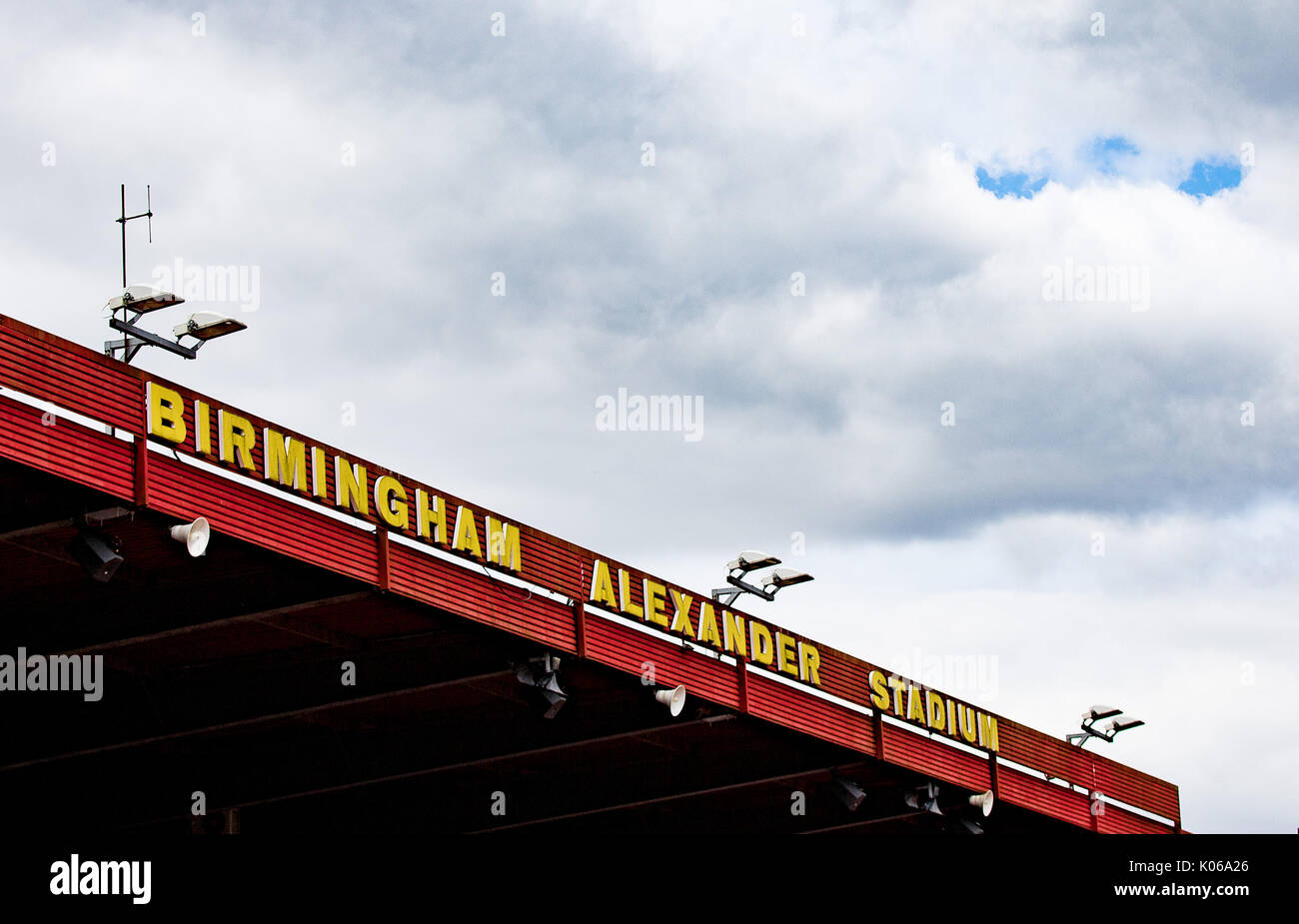 Birmingham, UK. 20e Août, 2017. Vue générale de la situation lors du Grand Prix d'athlétisme Birmingham Muller au stade Alexandra, Birmingham, Angleterre le 20 août 2017. Photo par Andy Rowland. Crédit : Andrew Rowland/Alamy Live News Banque D'Images