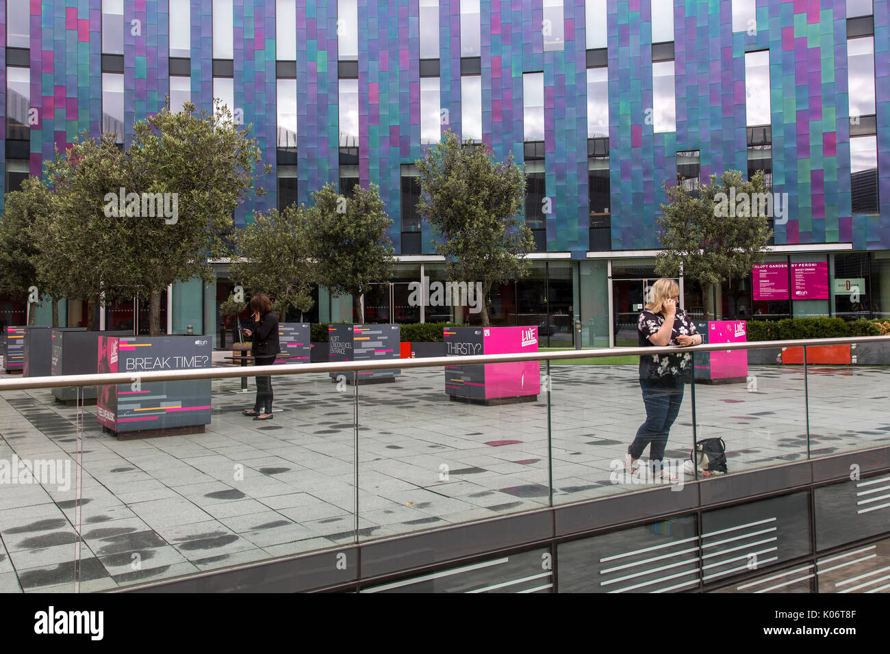 Londres, Royaume-Uni, le 5 août 2017 : ExCel Exhibition Centre de Londres dans des docks. Banque D'Images