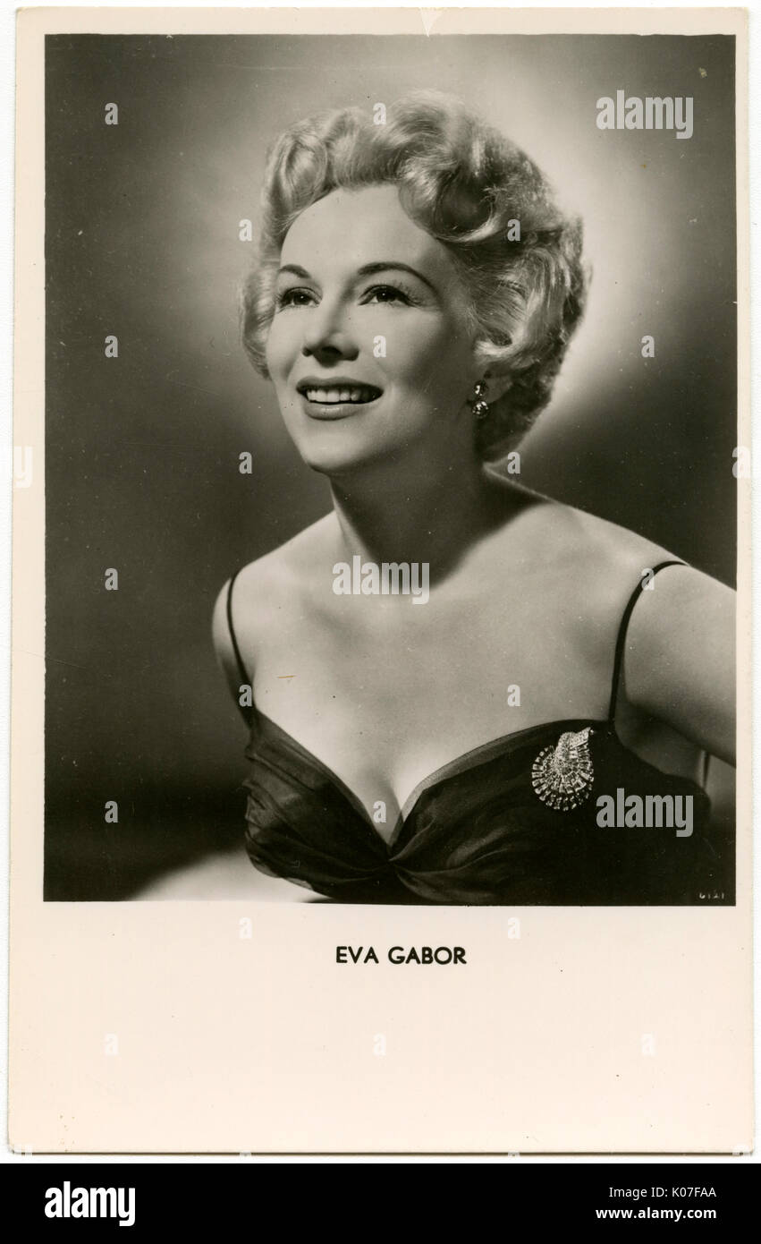 EVA Gabor Banque D'Images