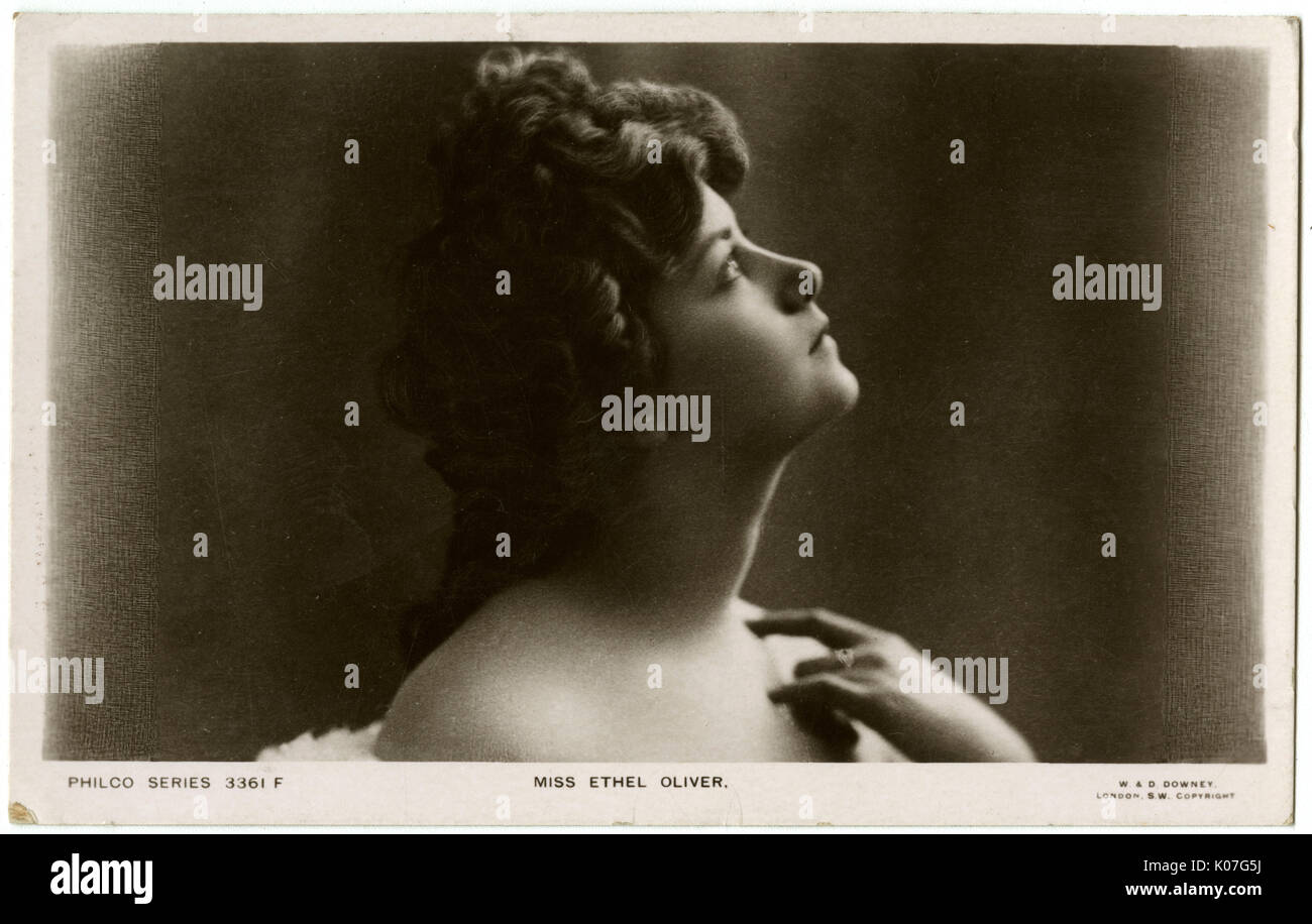 Ethel Oliver Banque D'Images