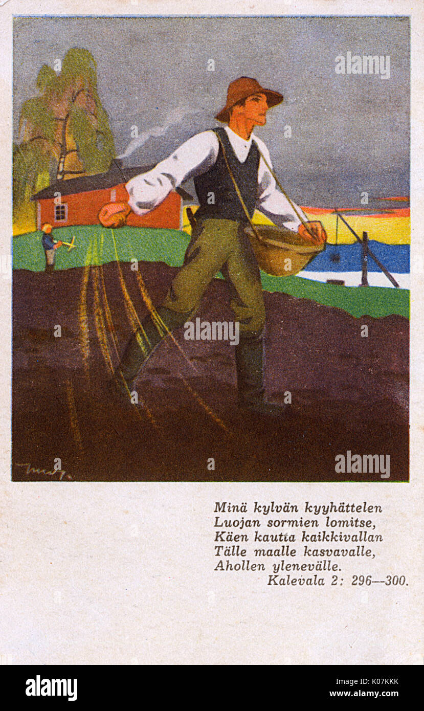 Citation Du Kalevala Kalewala Un Travail Du 19e Siecle De La Poesie Epique Compilees Par Elias Lonnrot Carelie Finlandaise Et De Folklore Et Mythologie Orale Cette Section Est Une Allegorie Sur La