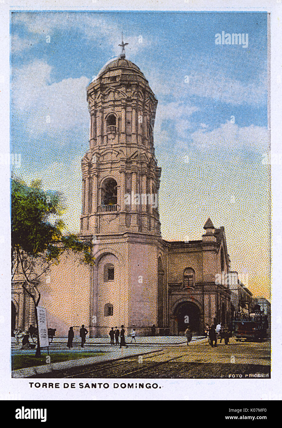 Lima - Pérou - Torre de Santo Domingo Banque D'Images