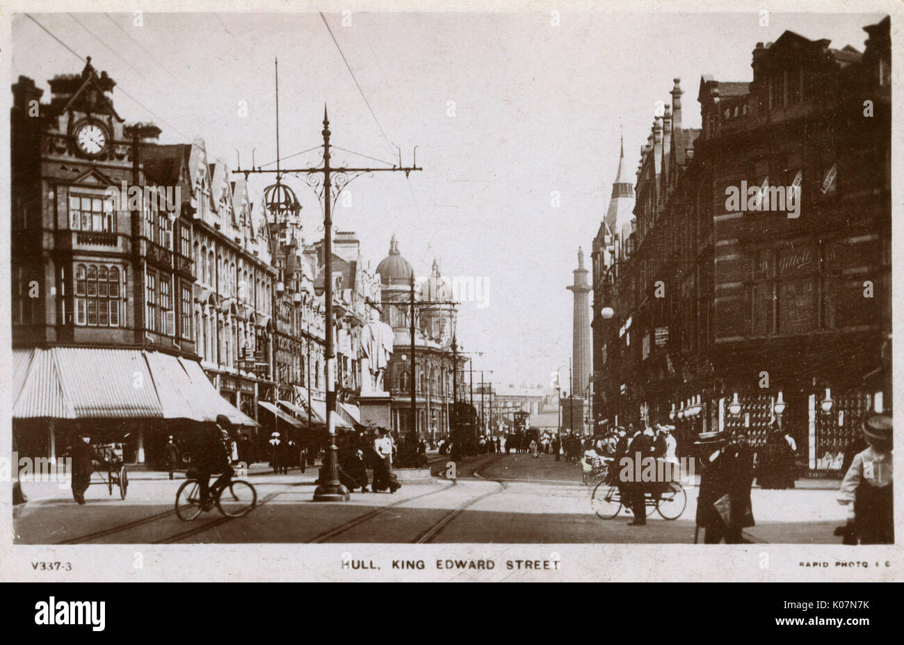 King Edward Street, Hull, East Riding of Yorkshire Banque D'Images
