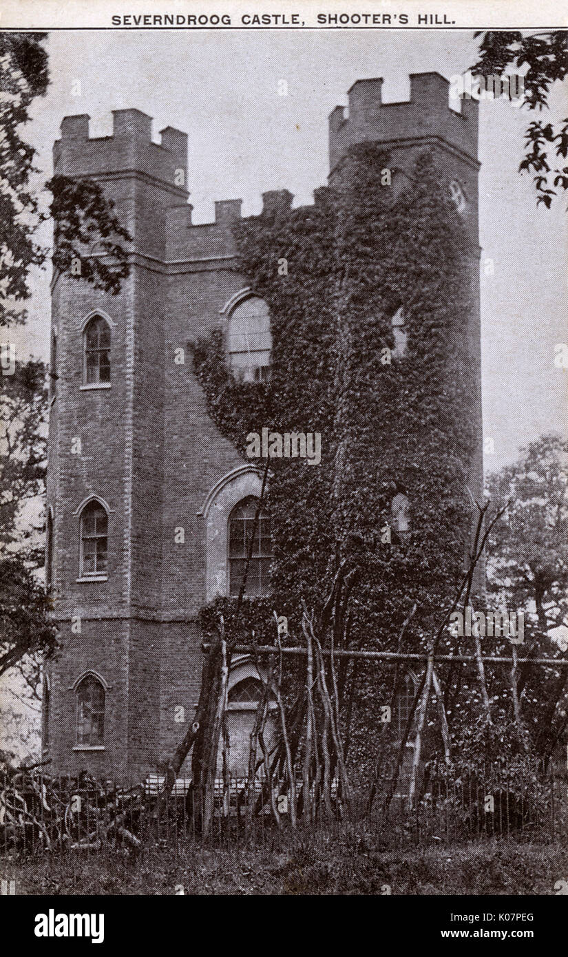 Château de Severndroog, Shooter's Hill, se Londres Banque D'Images