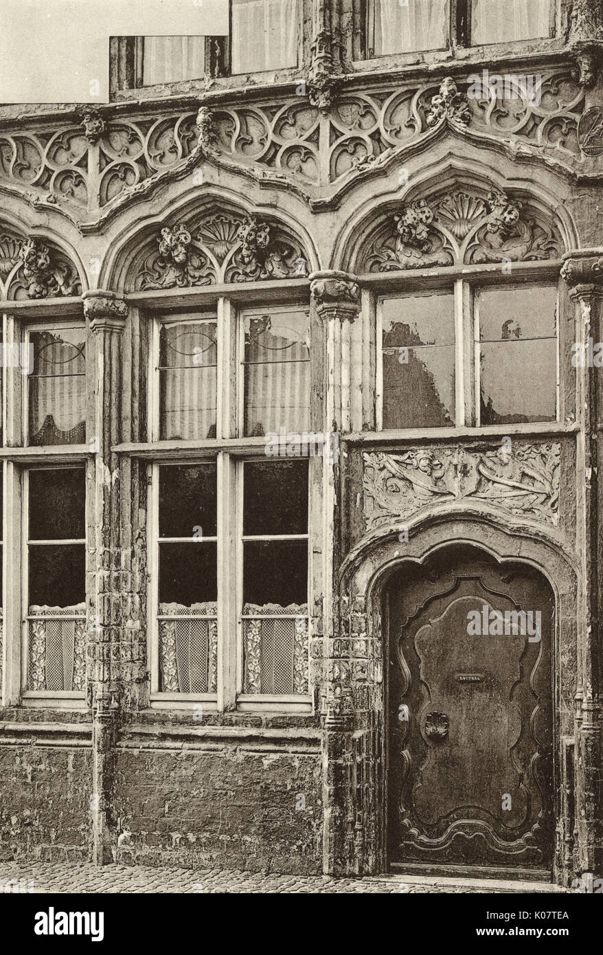 Guilde des pêcheurs, Malines (Mechelen), Belgique Banque D'Images