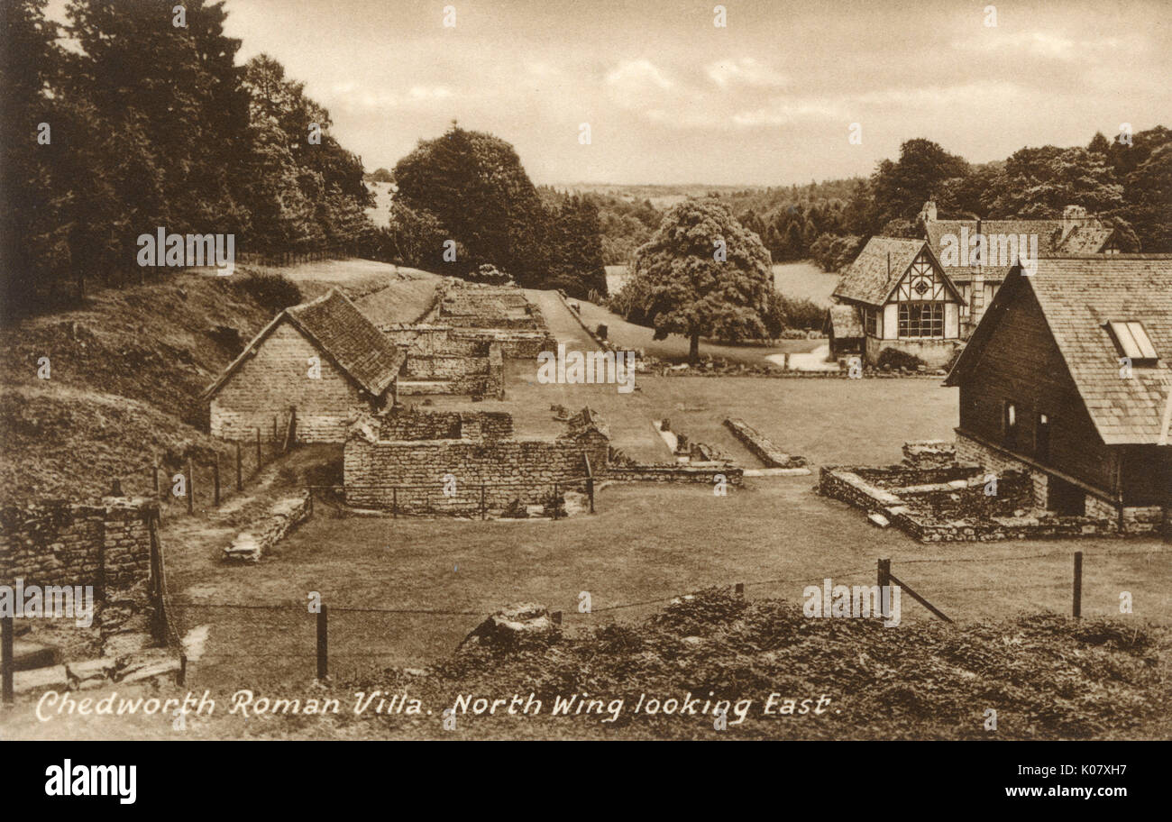 Chedworth Roman Villa, Gloucestershire Banque D'Images