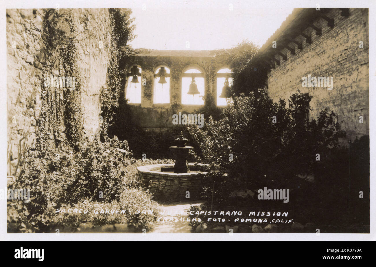 Mission San Juan Capistrano, Orange County, Californie, États-Unis Banque D'Images