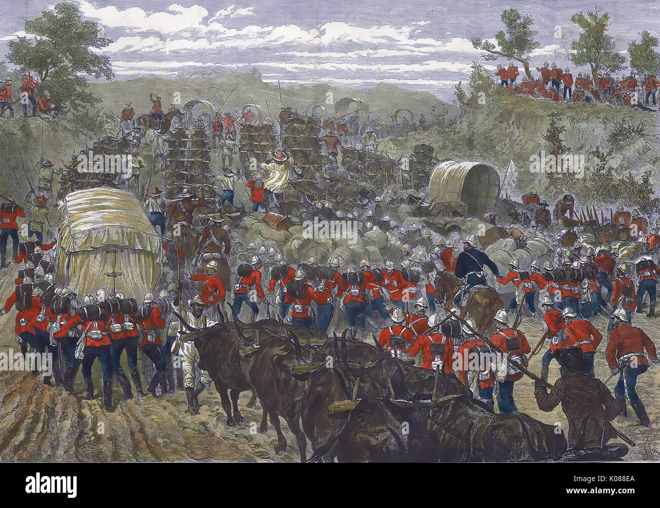 Figurine Britains - Officier Monté Britannique, Guerre Anglo-zouloue 2015, échelle 1:30, En étain