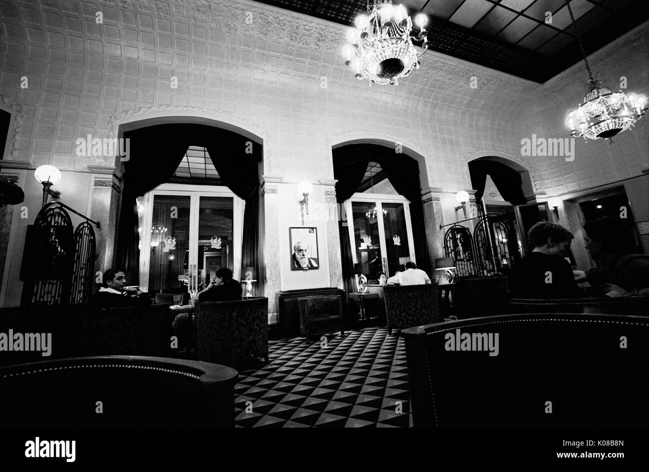 PARIS Hôtel Lutetia - construite en 1910 - ART NOUVEAU ET ART DÉCO - célèbre des origines historiques et des visiteurs - ARGENT FILM © Frédéric Beaumont Banque D'Images