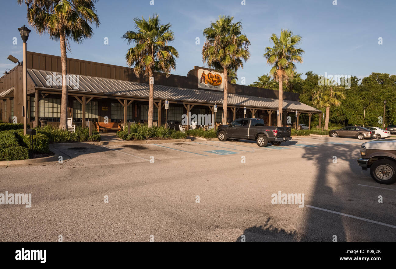 Cracker Barrel Old Country Store Restaurant Leesburg, Florida USA Banque D'Images