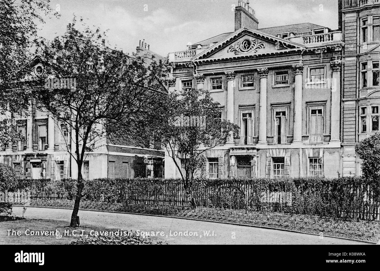 Couvent de Cavendish Square, Londres W1 Banque D'Images