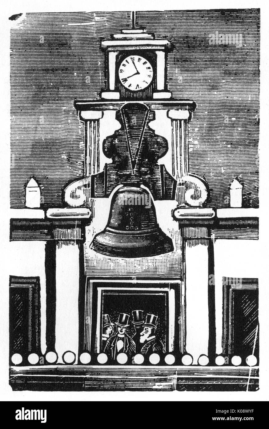 Posada, Independence Bell Banque D'Images