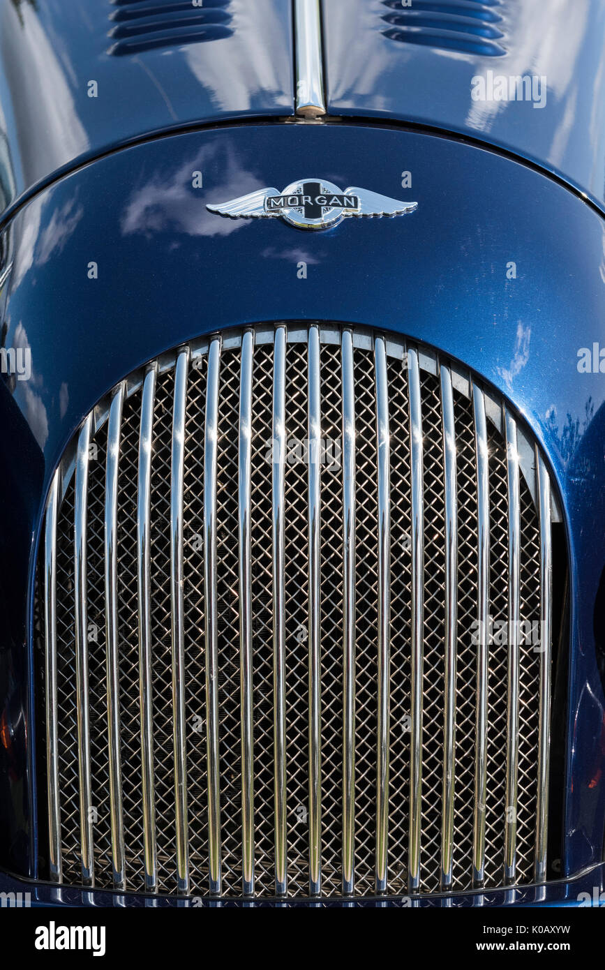 Morgan Motor Car avant. Banque D'Images