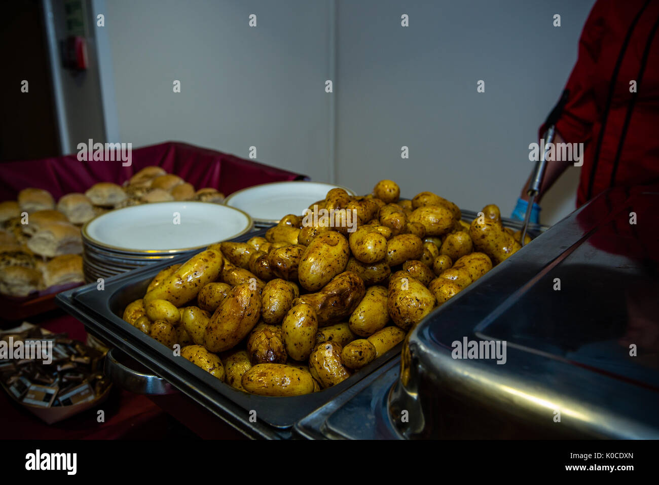 Le buffet de mariage est prêt Banque D'Images