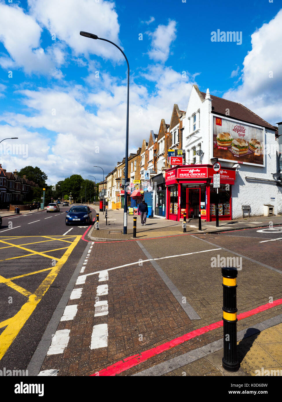 Stanstead Road - honneur Chêne, Londres Banque D'Images