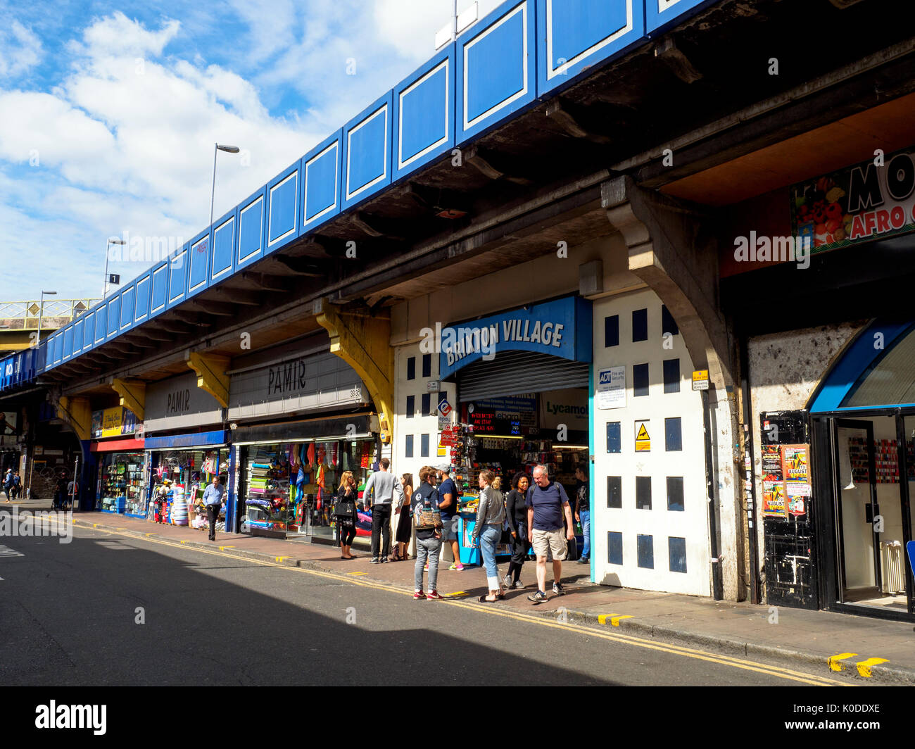 Brixton village shopping center - Londres Banque D'Images