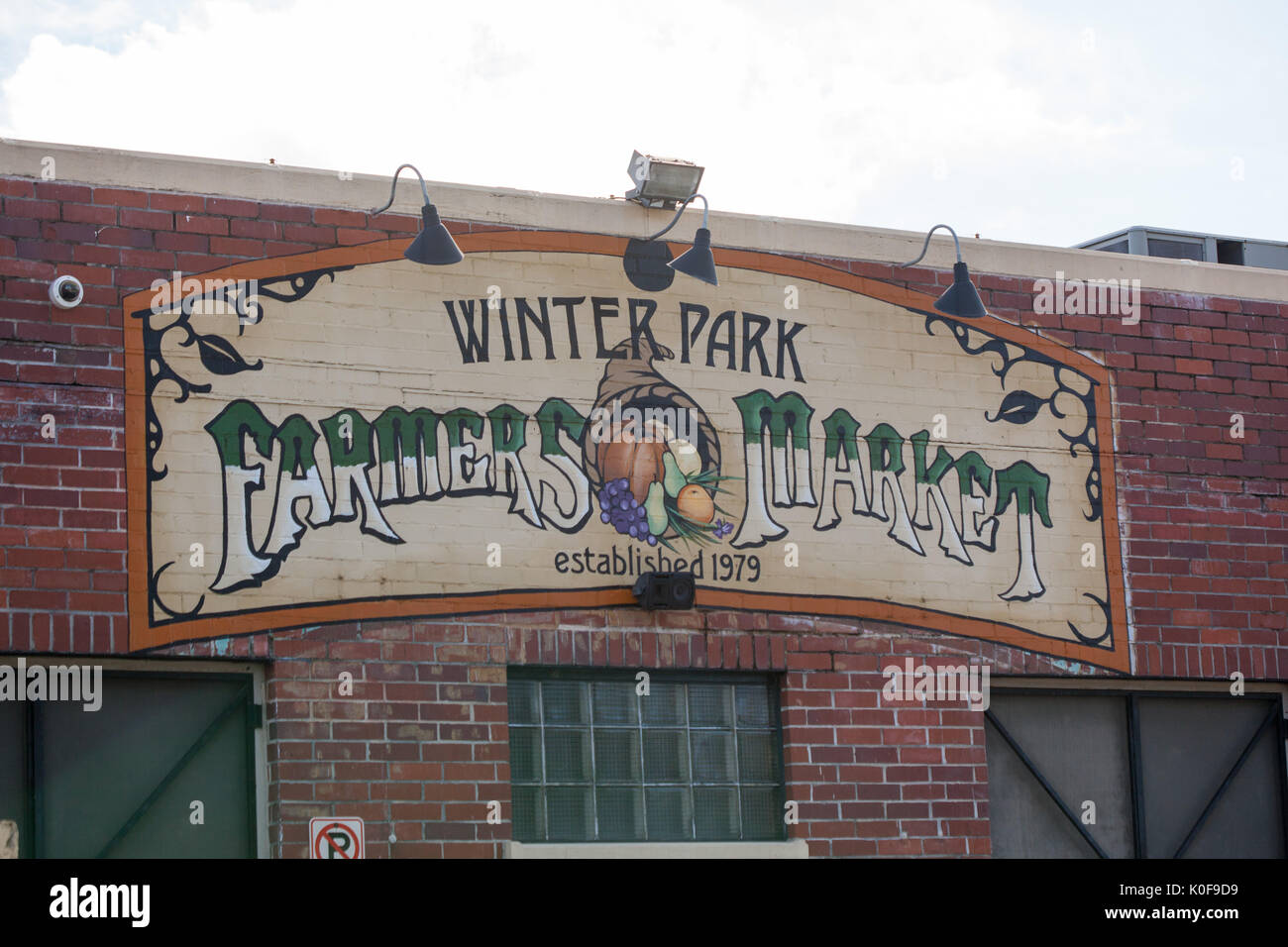 Winter Park, Floride, Farmer's Market Banque D'Images