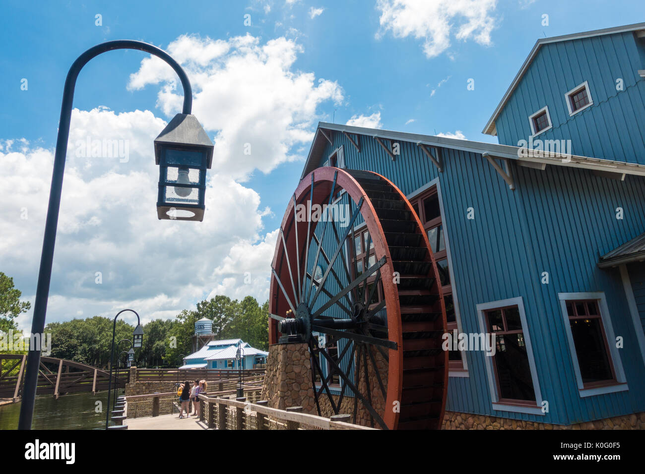 Port Orleans Riverside dans Walt Disney World, Orlando, Floride Banque D'Images