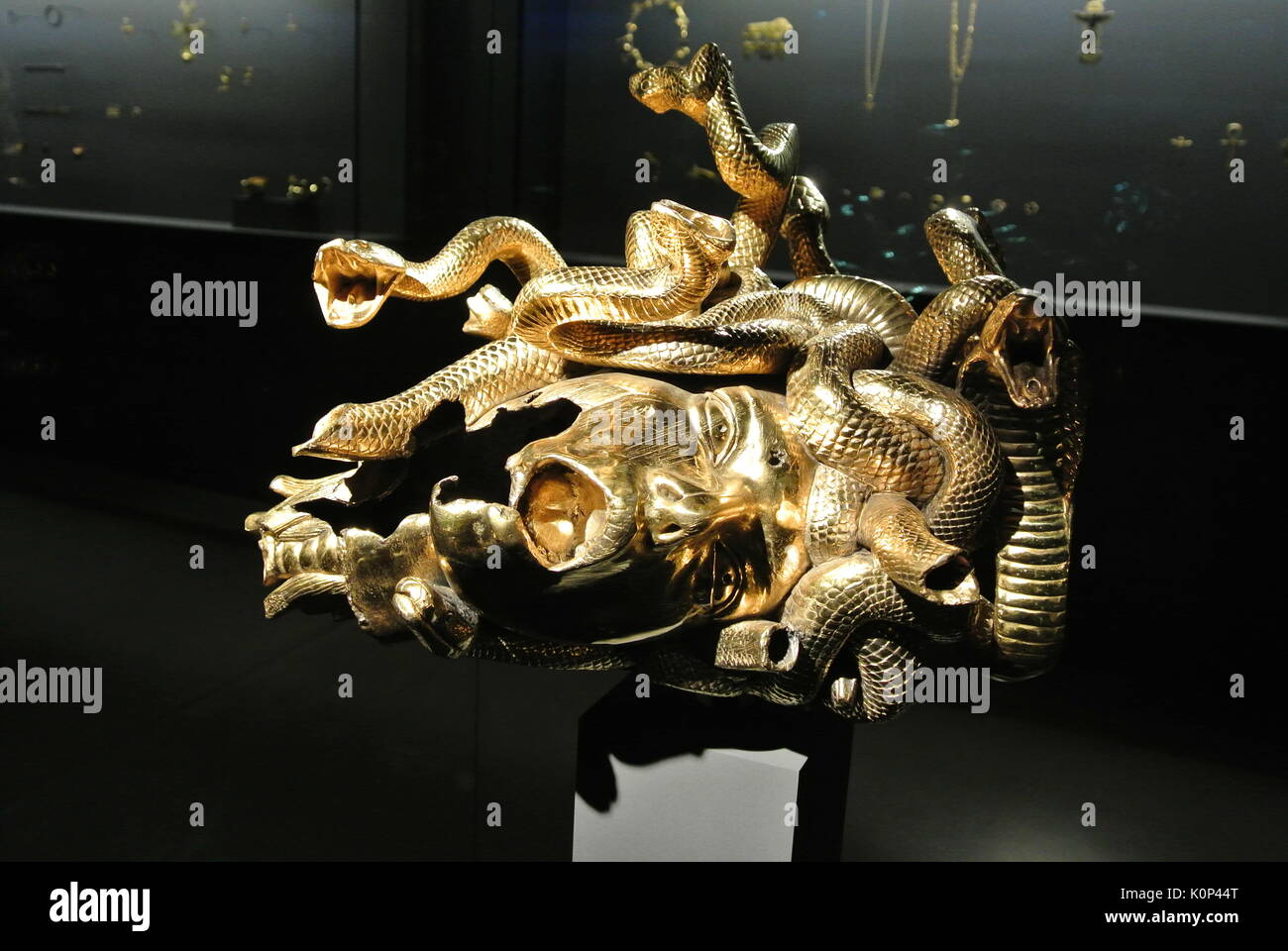 Damien Hirst est la tête coupée de méduse à la Punta della Dogana, Biennale de Venise 2017 Banque D'Images