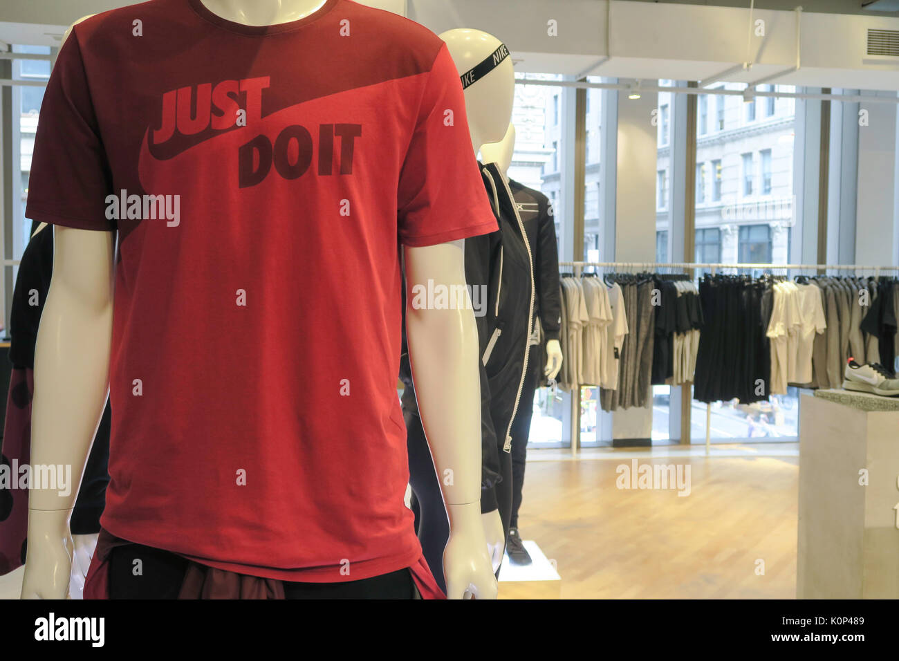 Nike Store de SoHo, NYC, USA Banque D'Images