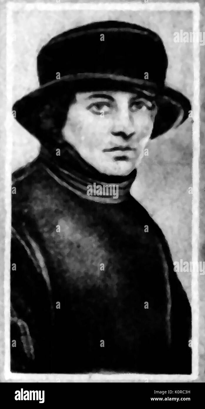 Portrait de Margaret Storm Jason M.A. , écrivain, auteur et journaliste de Whitby, dans le Yorkshire, UK lorsqu'une jeune femme. Banque D'Images