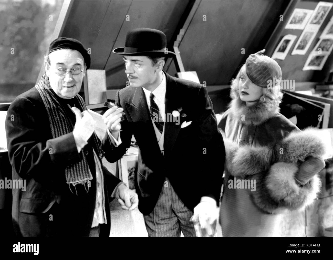 WILLIAM POWELL, Bette Davis, FASHIONS OF 1934, 1934 Banque D'Images