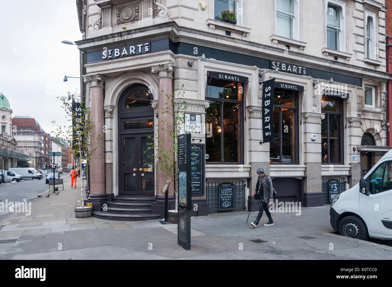 Barthelemy public house dans la région de Smithfield, Londres, Angleterre. Banque D'Images