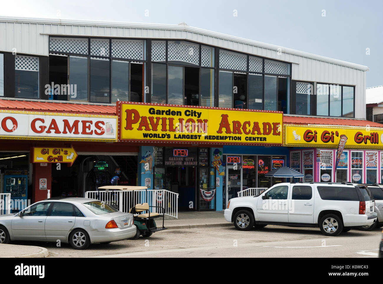 Pavilion Garden City Arcade en Caroline du Sud aux États-Unis. Banque D'Images