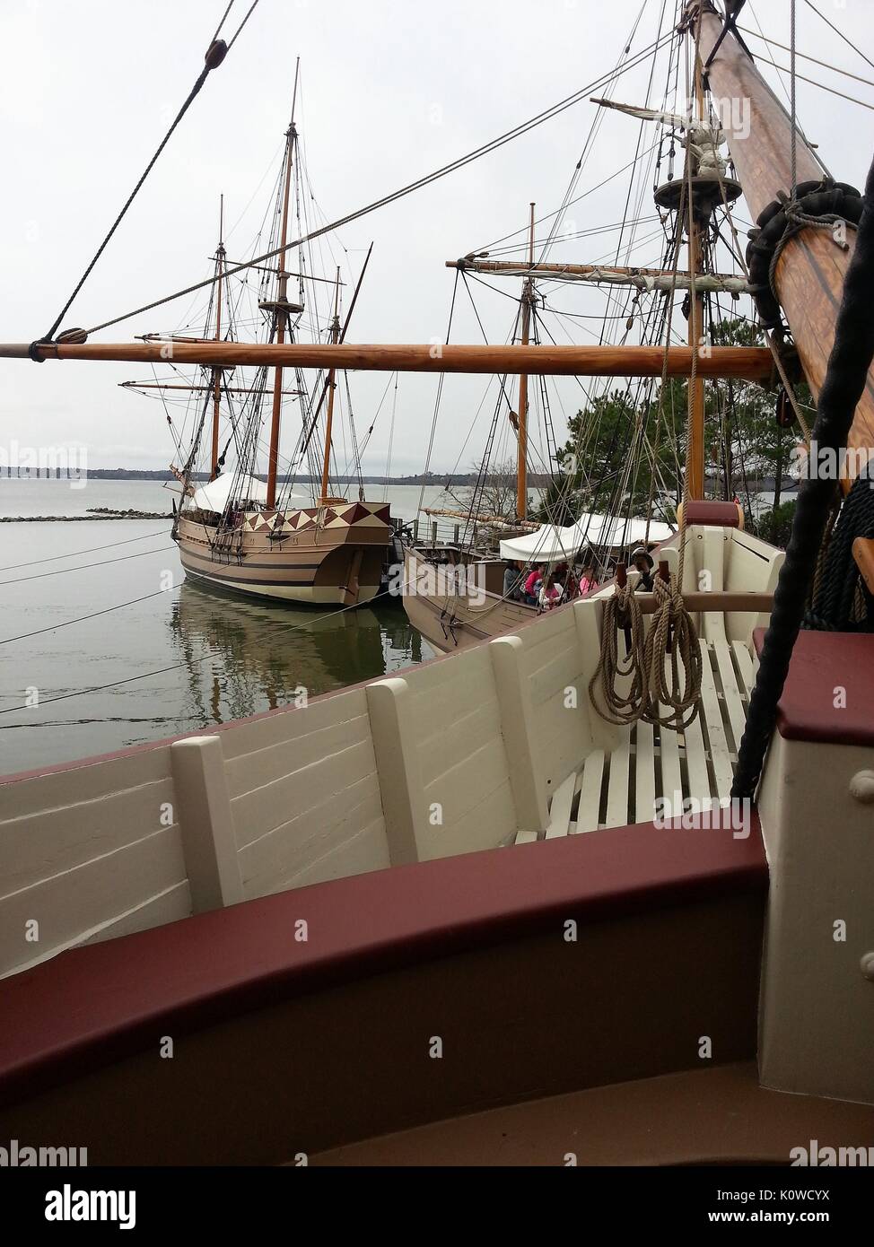 Jamestown Settlement Banque D'Images