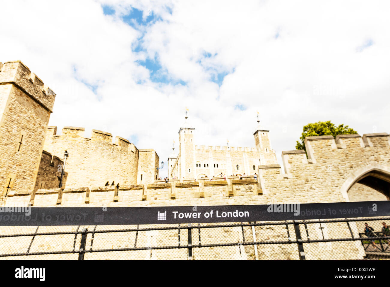 Tour de Londres, la Tour de Londres, forteresse Tour de Londres Royaume-uni l'Angleterre, la Tour de Londres monument, Tour de Londres, Tour de Londres exterior Banque D'Images