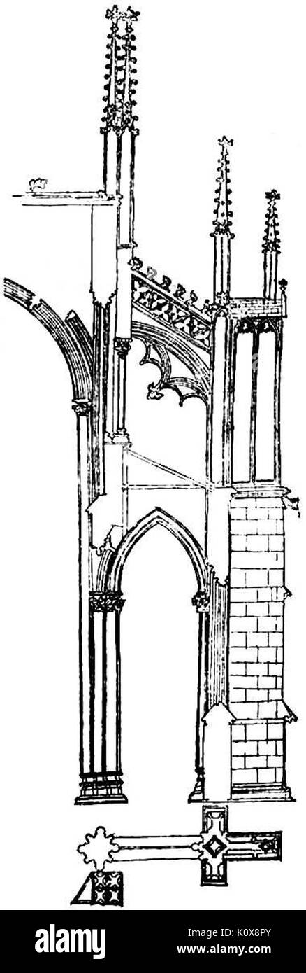 Beltrami per la Facciata del Duomo di Milano 0027 Banque D'Images