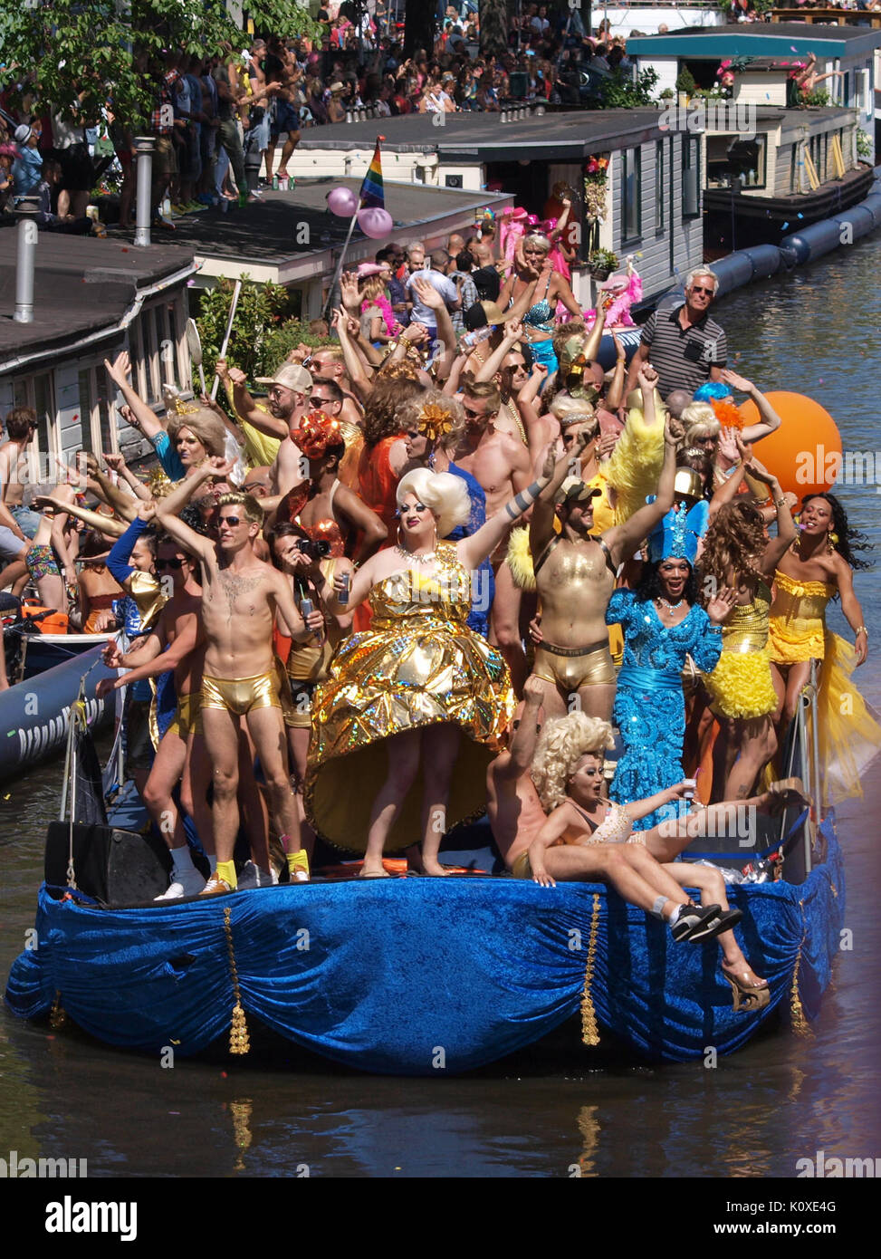 Amsterdam Gay Pride 2013 PIC06 Banque D'Images