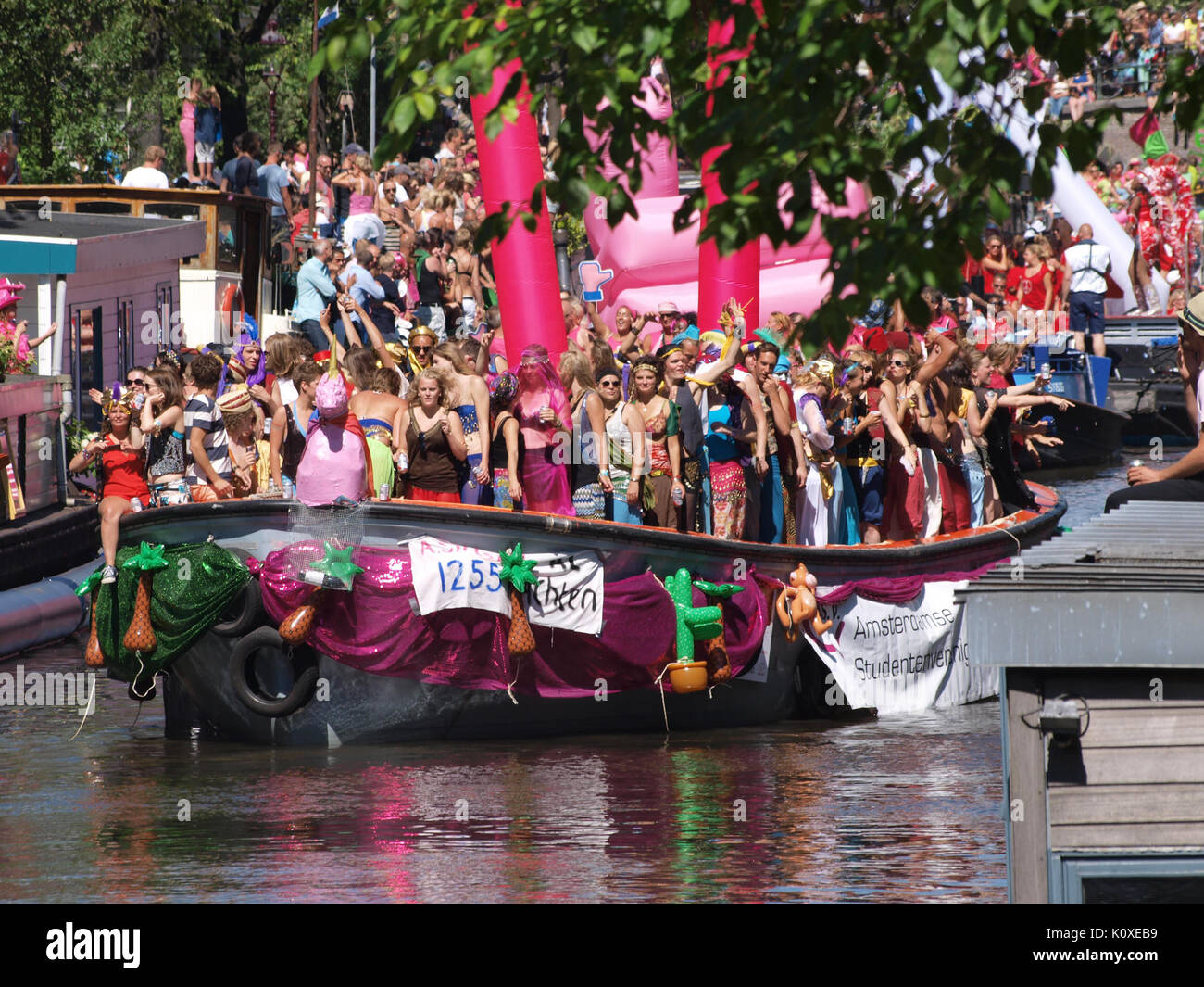 Amsterdam Gay Pride 2013 PIC11 Banque D'Images
