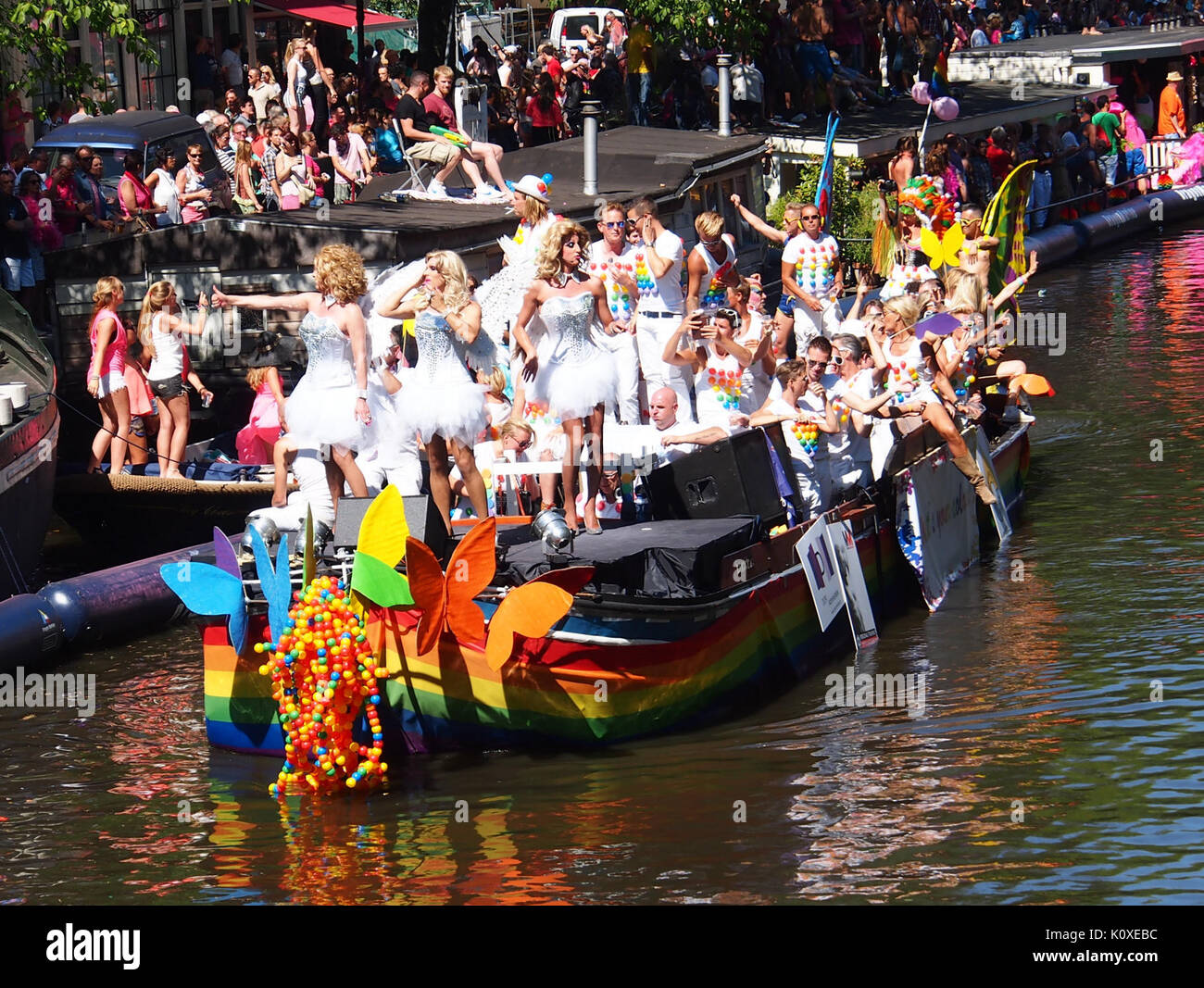 Amsterdam Gay Pride 2013 PIC22 Banque D'Images