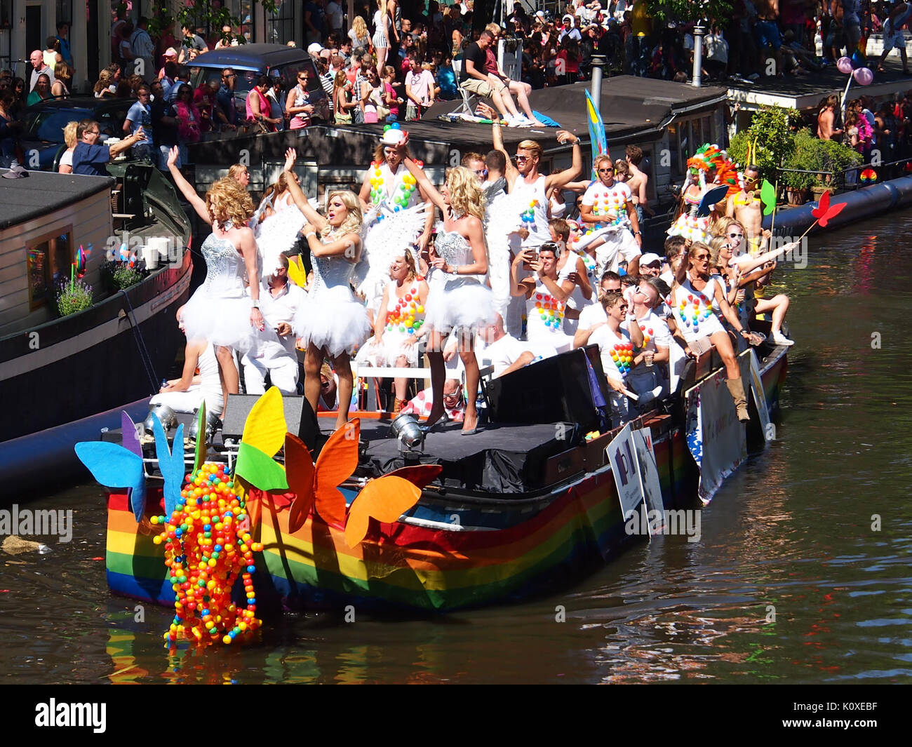 Amsterdam Gay Pride 2013 PIC23 Banque D'Images