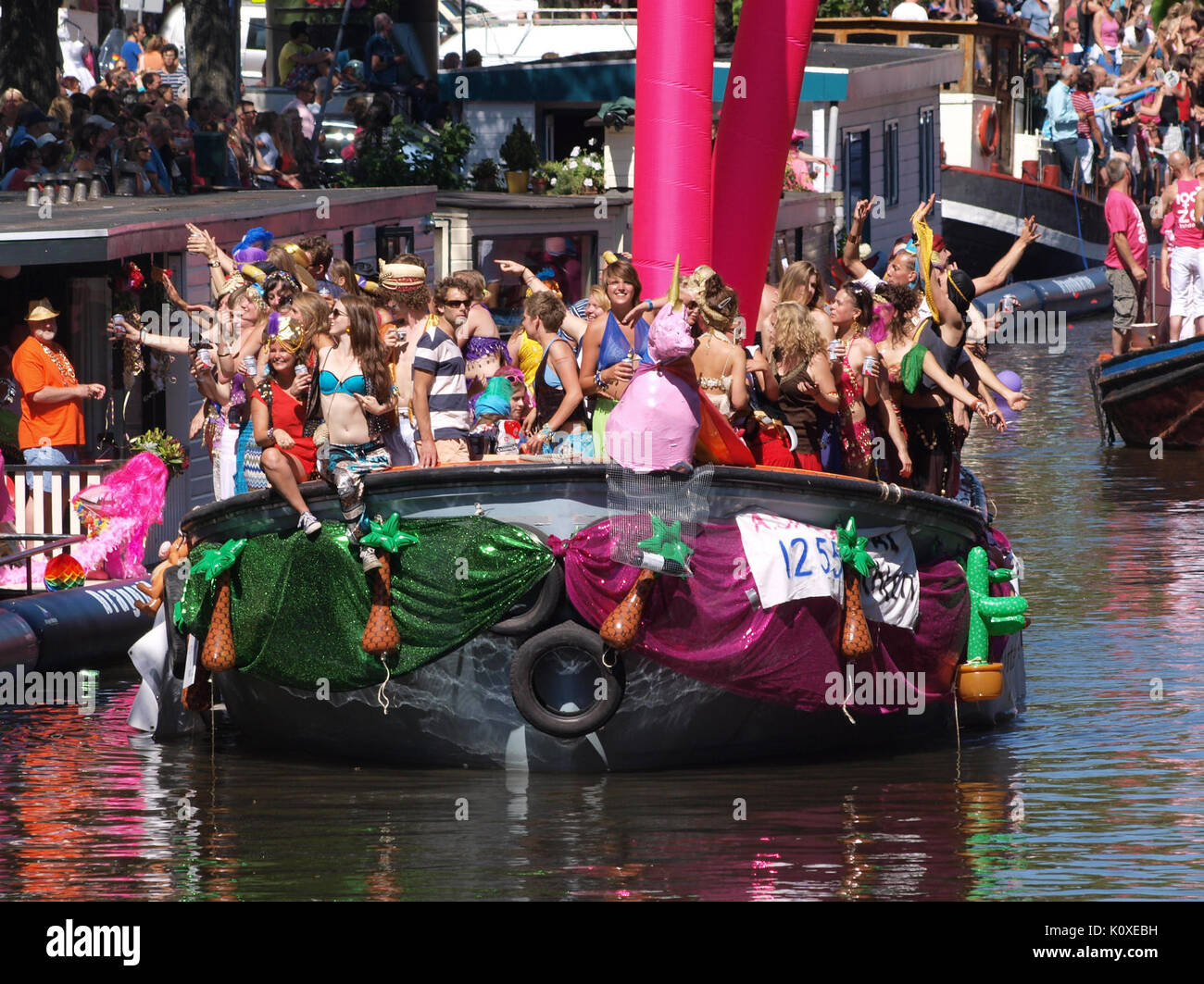 Amsterdam Gay Pride 2013 PIC12 Banque D'Images
